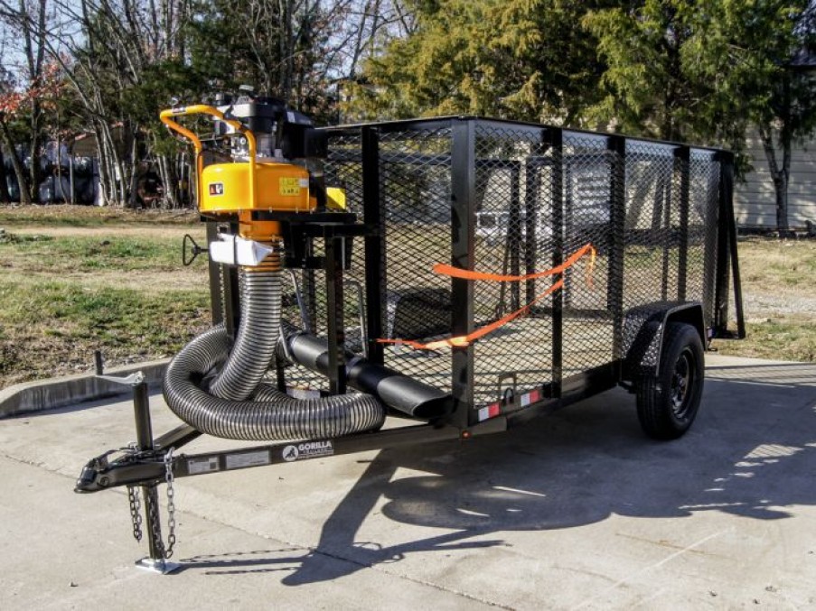 Debris Loader Packages * | Sle Utility Trailers Turf One Weibang T100Tl Truck Debris Loader 5 10 Utility Trailer Package