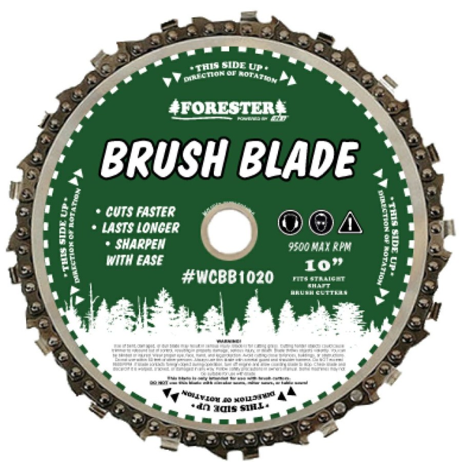 Replacement Parts * | Forester 10 Brush Blade Full Chain #Wcbb1020