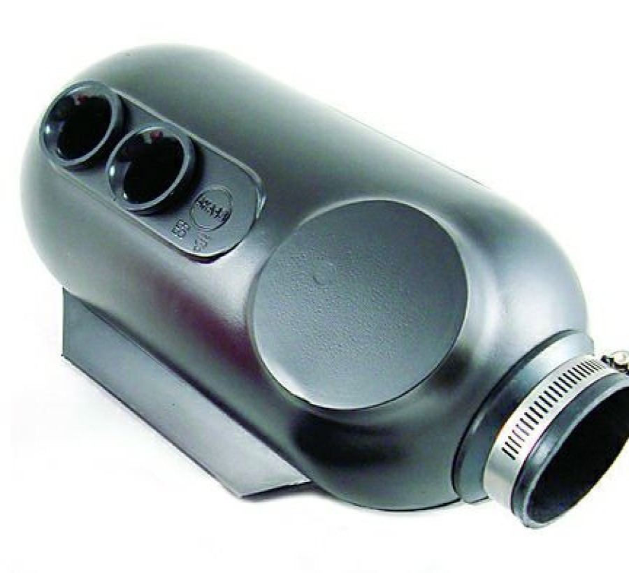 Racing Kart Air Filters * | Bmi Rlv Enviro-Safe Intake Silencer For 100Cc (2 Hole / Straight Inlet)